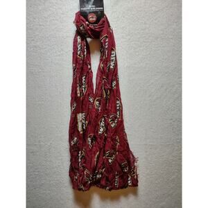 Game Day MAROON RED University of Louisiana Monroe ULM WARHAWKS Infinity Scarf